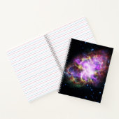 Krabnevel supernova restant Hubble Composiet Notitieboek (Binnen)