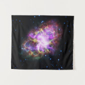 Krabnevel supernova restant Hubble Composiet Wandkleed (Voorkant (horizontaal))