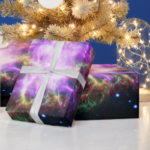 Krabnevel Supernovarestant Hubble-composiet Cadeaupapier