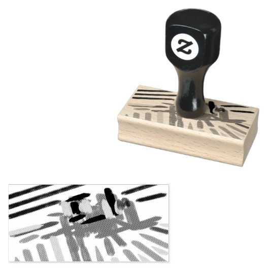 Krabzomer Rubberstempel (Gestempeld)