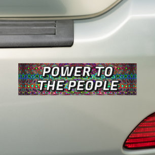 KRACHT AAN HET VOLK BUMPERSTICKER