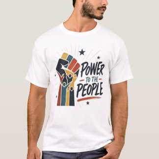 Kracht aan het Volk - Uniteit T-shirt
