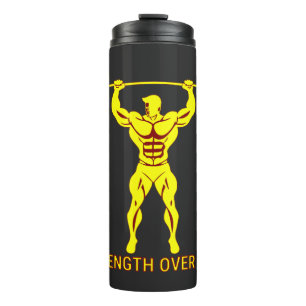Kracht Boven Ego - Bodybuilding en Powerlifting Thermosbeker