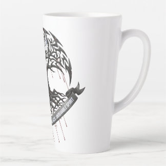 Kracht door pijn – Motiverende quote drinken Latte Mok