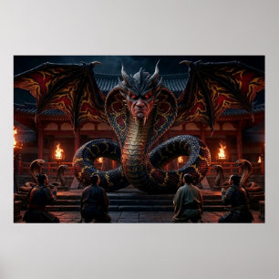 Kracht Draak Poster