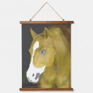 kracht en gratie hangend wandkleed