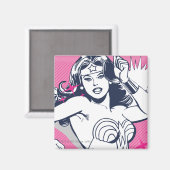Kracht en kracht voor Wonder Woman Magneet (Voorkant / Achterkant)