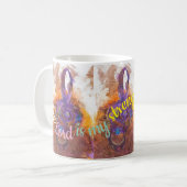 Kracht en Lied Koffiemok (Voorkant links)