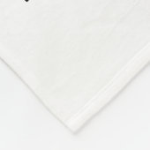 Kracht en vrijheid fleece deken (Hoek)