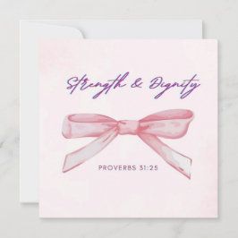 Kracht en waardigheid kaart / Coquette ansichtkaar