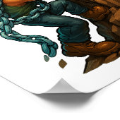 Kracht in de strijd - Printable DTF Transfer Poster (Hoek)