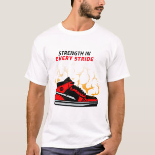 KRACHT IN ELKE STAP T-SHIRT