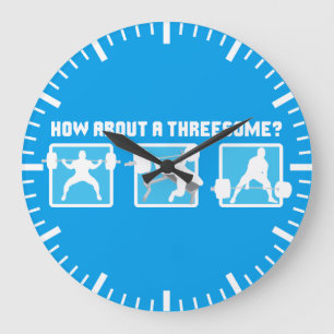 "Kracht tillen" - Vierkant, bank, deadlift Grote Klok