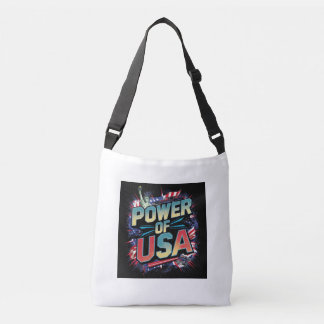Kracht van de Amerikaanse Canvas tas - Patriottisc