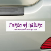 Kracht van de Bumpersticker van de Natuur (Op auto)