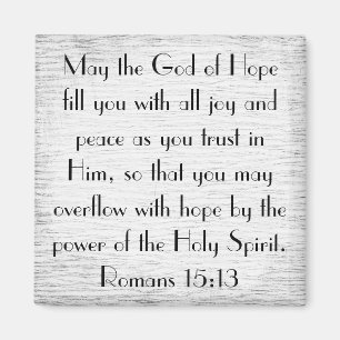 Kracht van de Heilige Geest bijbelverzen magneet