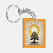 "Kracht van Natuur" Sleutelhanger (Voorkant Links)