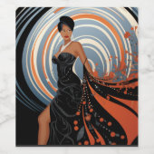 KRACHT VAN SCHOONHEID #2 WIJN ETIKET (Enkel label)