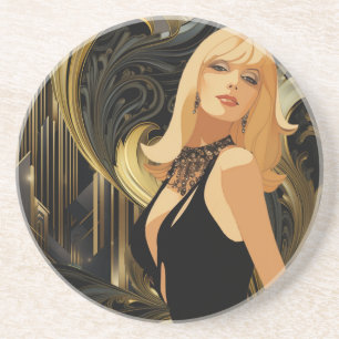 KRACHT VAN SCHOONHEID #3 ZANDSTEEN ONDERZETTER