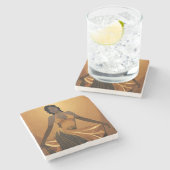 KRACHT VAN SCHOONHEID #4 STENEN ONDERZETTER (Zijkant)