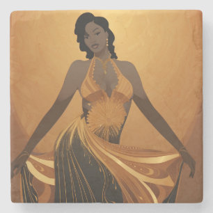 KRACHT VAN SCHOONHEID #4 STENEN ONDERZETTER