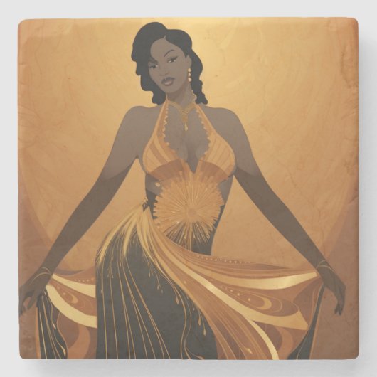 KRACHT VAN SCHOONHEID #4 STENEN ONDERZETTER (Voorkant)