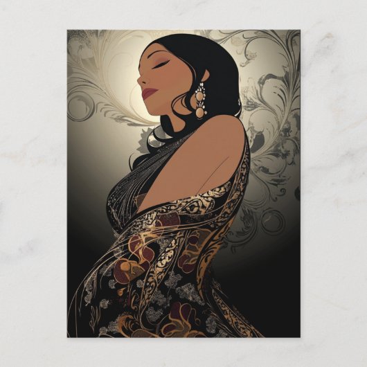 KRACHT VAN SCHOONHEID #8 BRIEFKAART (Voorkant)