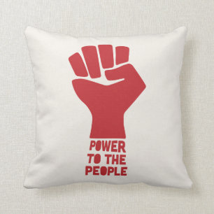 Kracht voor het volk kussen