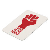 Kracht voor het volk magneet (Linkerzijde)