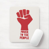 Kracht voor het volk muismat (Met muis)