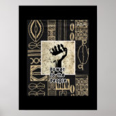 Kracht voor het volk poster (Voorkant)