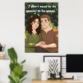 Krachteloze Quote Poster (Thuiskantoor)