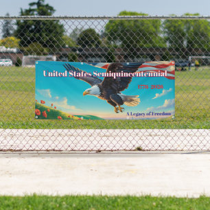 Krachtig Erfgoed van Vrijheid VS 250e Verjaardag B Spandoek