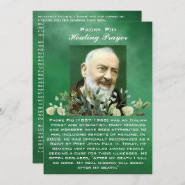 Krachtig Gebed voor de Zieke Healing Kaart