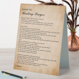 Krachtig gebeden voor het genezen door Padre Pio T