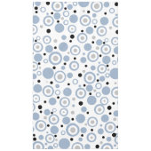 Krachtig geometrisch leisteenblauw tafelkleed (Voorkant)