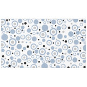 Krachtig geometrisch leisteenblauw tafelkleed (Voorkant (Horizontaal))