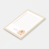 Krachtig Kawaii Personaliseren Terug naar school Post-it® Notes (Schuin)