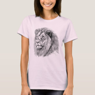 Krachtig Leeuwenportret T-shirt