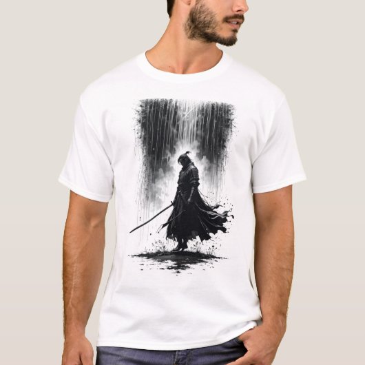 Krachtig minimalistisch T-shirt ontwerp (Voorkant)