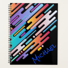 Krachtige Abstracte moderne planner