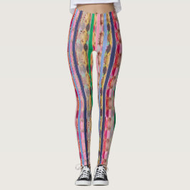 Krachtige Abstracte multi-kleurenLeggings Leggings