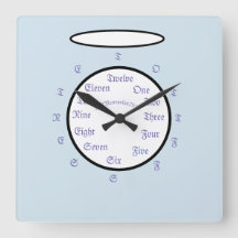 Krachtige acrylwandklok b.Y.