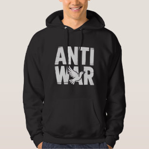 Krachtige "Anti-War" met Peace Dove T-shirt