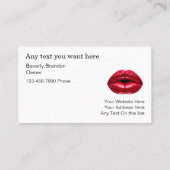 Krachtige Beauty Visitekaartjes (Achterkant)