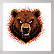 Krachtige Beer – Ruwe Kracht van de Natuur