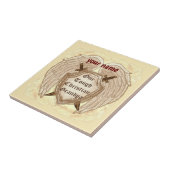 Krachtige Christelijke opa Tegeltje (Zijkant)