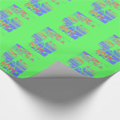 Krachtige ECO USA Hillary Hope We zijn een sterker Cadeaupapier (Hoek)