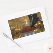 Krachtige elph-Ant Rechthoekige Sticker (Envelop)