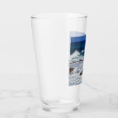 Krachtige golven op raketglas glas (Rechts)